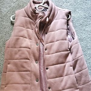 Staccato pink puffy vest